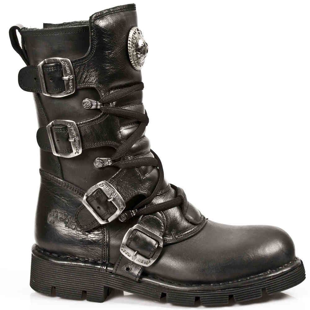 New Rock - M.1473 ITALI NEGRO Ankle boots - Black Product image